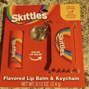 Skittles flavored lip balm set